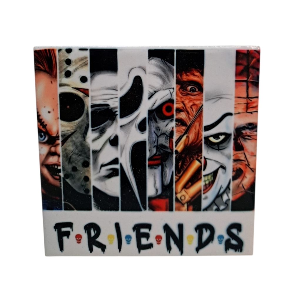 Horror Friends Coasters Set - Picture 3 of 3